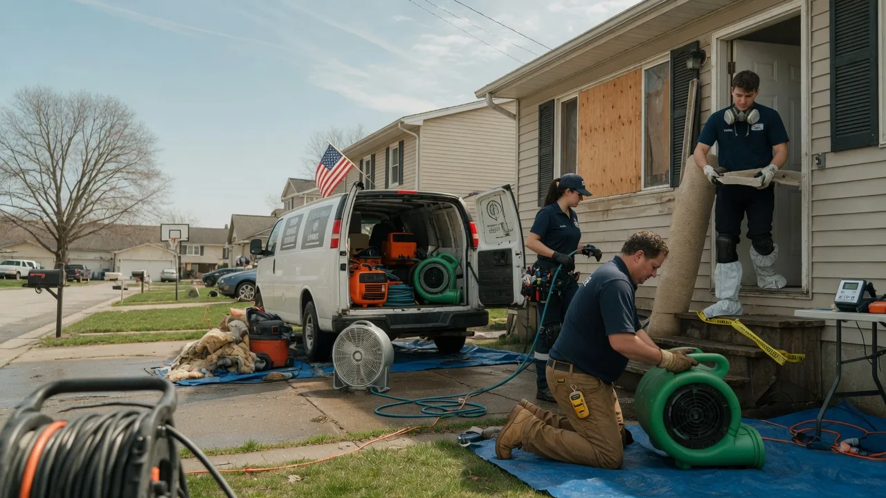 Water Damage Restoration in New Castle, PA near me